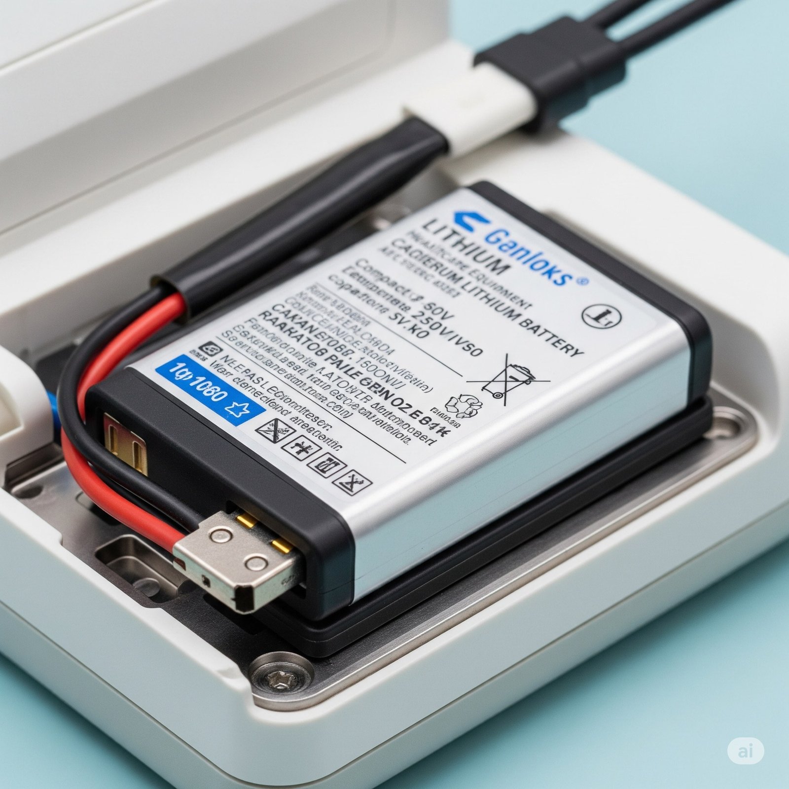 Medical-grade lithium battery pack with safety certifications designed for healthcare equipment and medical devices